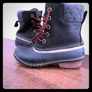 Sorel Slimpack Black Winter/Snow Boots